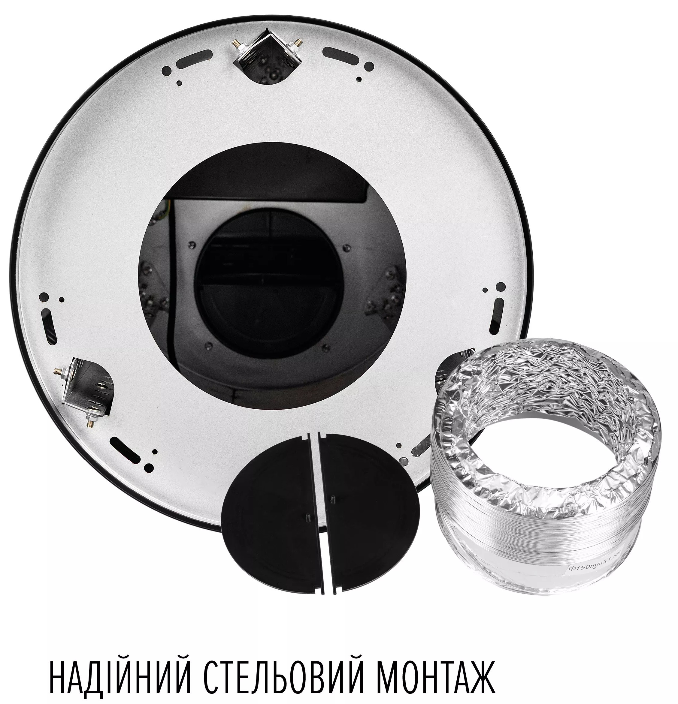 Кухонная вытяжка Perfelli Design Isola 35 Nero Silenzio характеристики - фотография 7