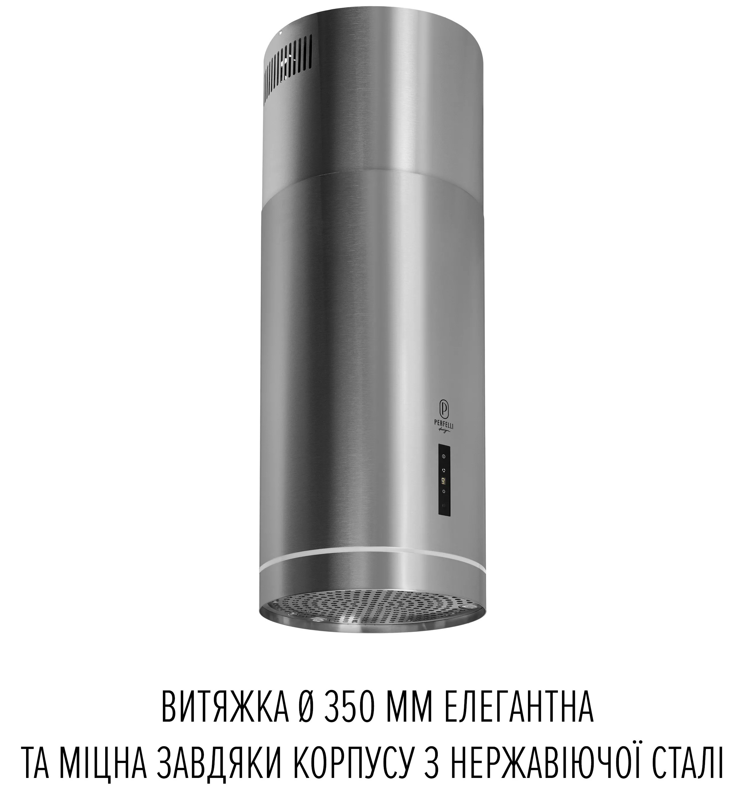 Кухонная вытяжка Perfelli Design Isola 35 Inox Silenzio цена 29999 грн - фотография 2
