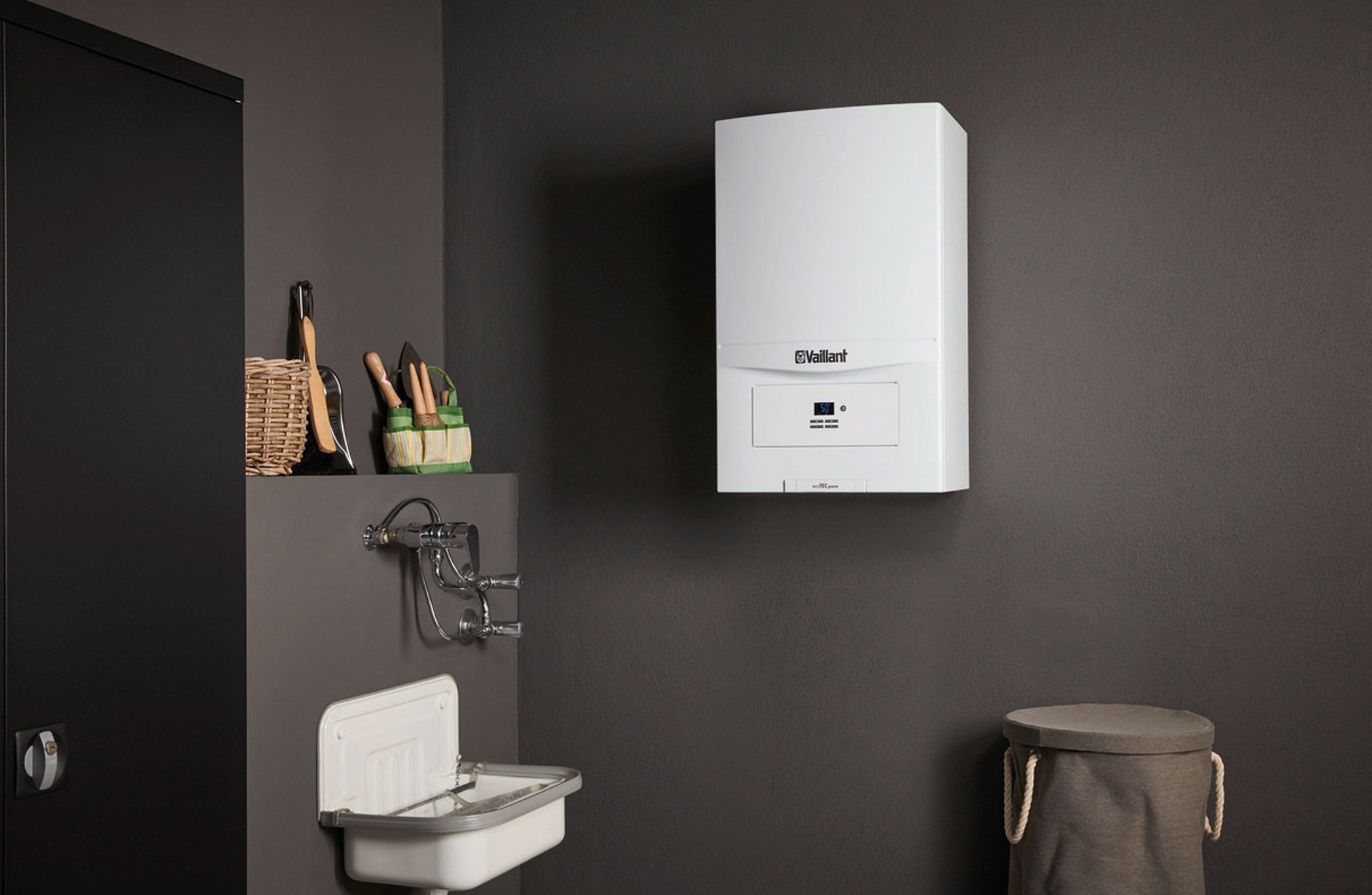 Газовий котел + пакетна пропозиція Vaillant ecoTEC pure VUW 246/7-2 + терморегулятор sensoCOMFORT VRC 720/3 + димохід характеристики - фотографія 7