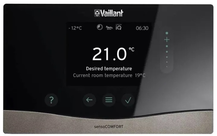 в продажу Газовий котел + пакетна пропозиція Vaillant ecoTEC pure VUW 246/7-2 + терморегулятор sensoCOMFORT VRC 720/3 + димохід - фото 3