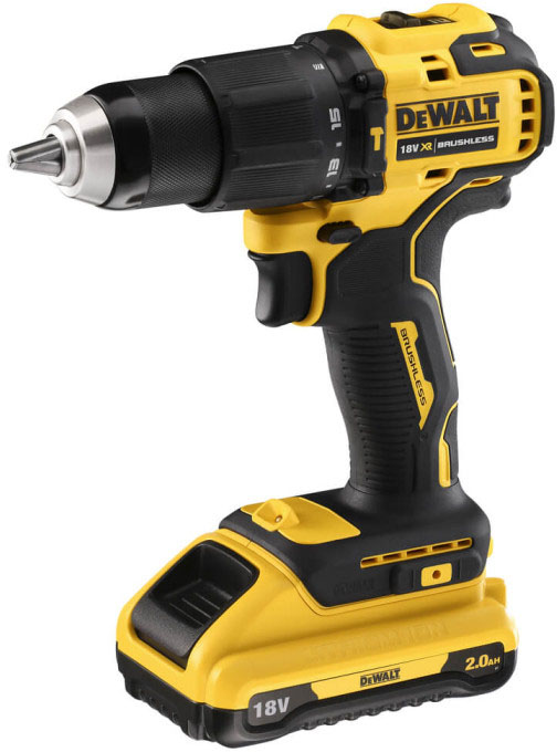 Дрель-шуруповерт Dewalt DCD709D2T цена 11799 грн - фотография 2