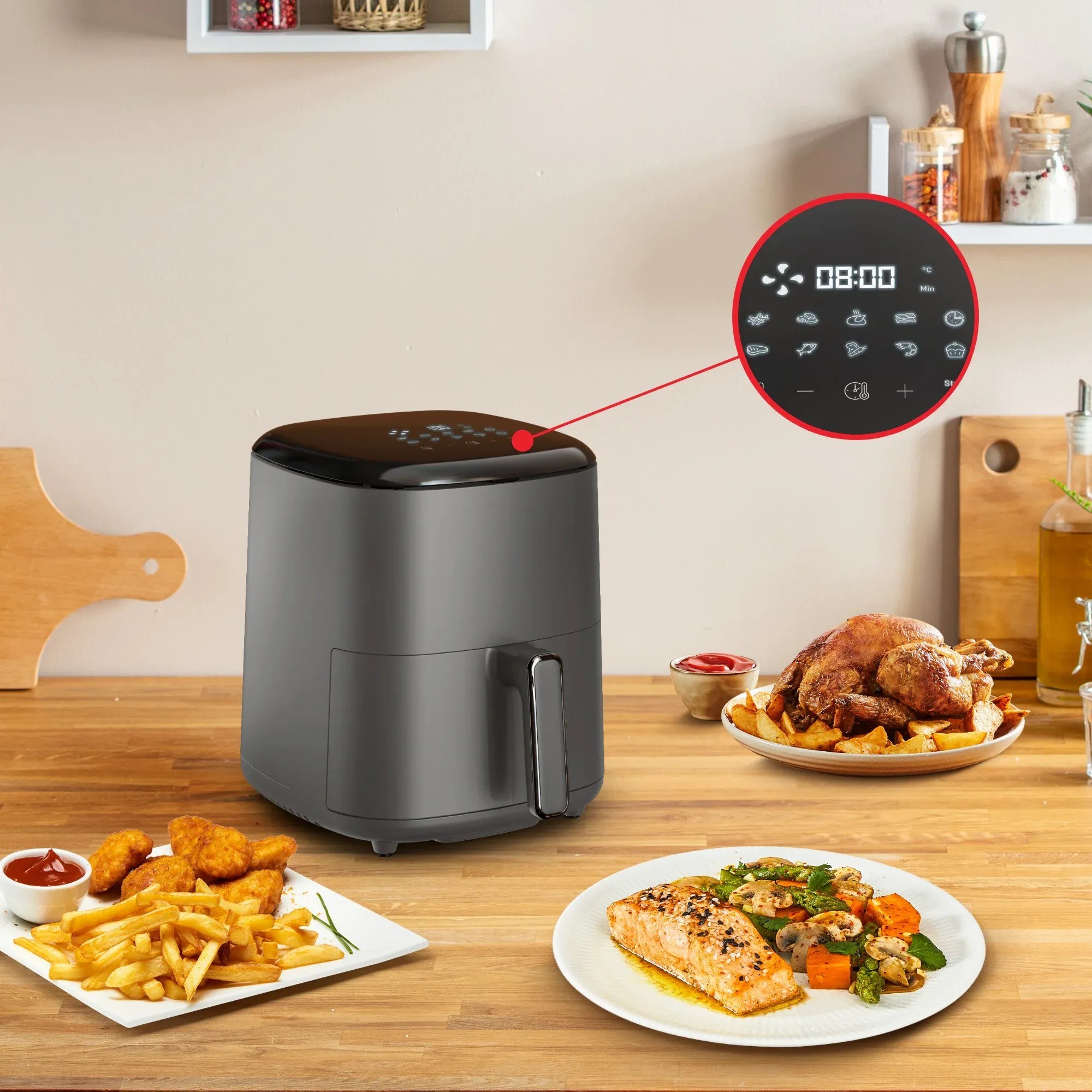 Мультипечь Tefal Easy Fry Max EY245H10 обзор - фото 8