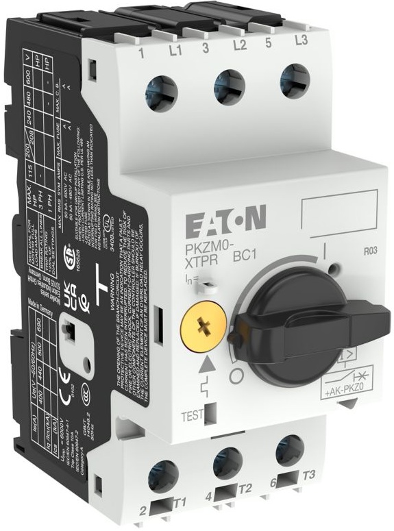 в продажу Автоматичний вимикач захисту двигуна Eaton PKZM0-10 (072739) - фото 3