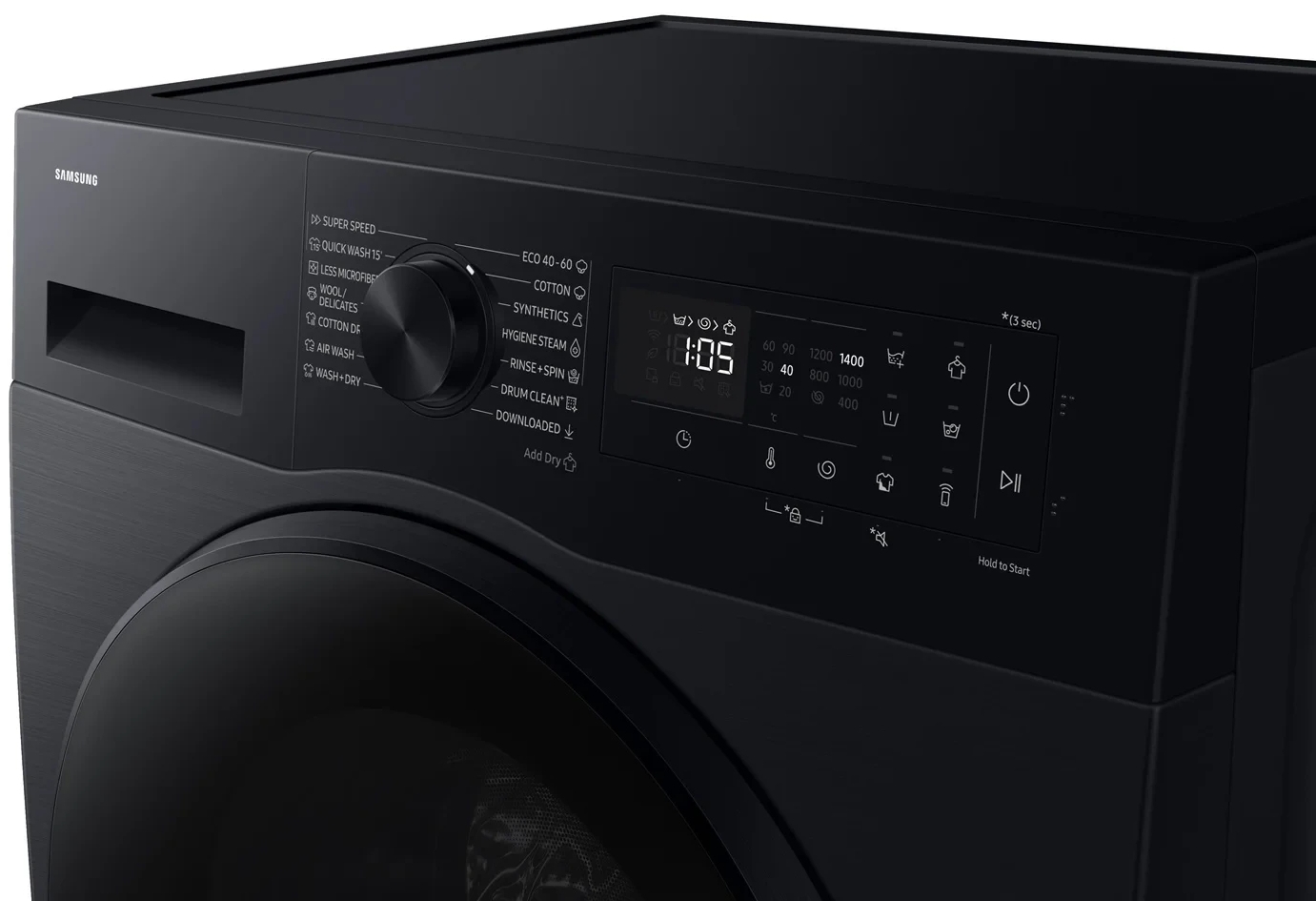 Стирально-сушильная машина Samsung WD90DG5G34BBLE обзор - фото 8