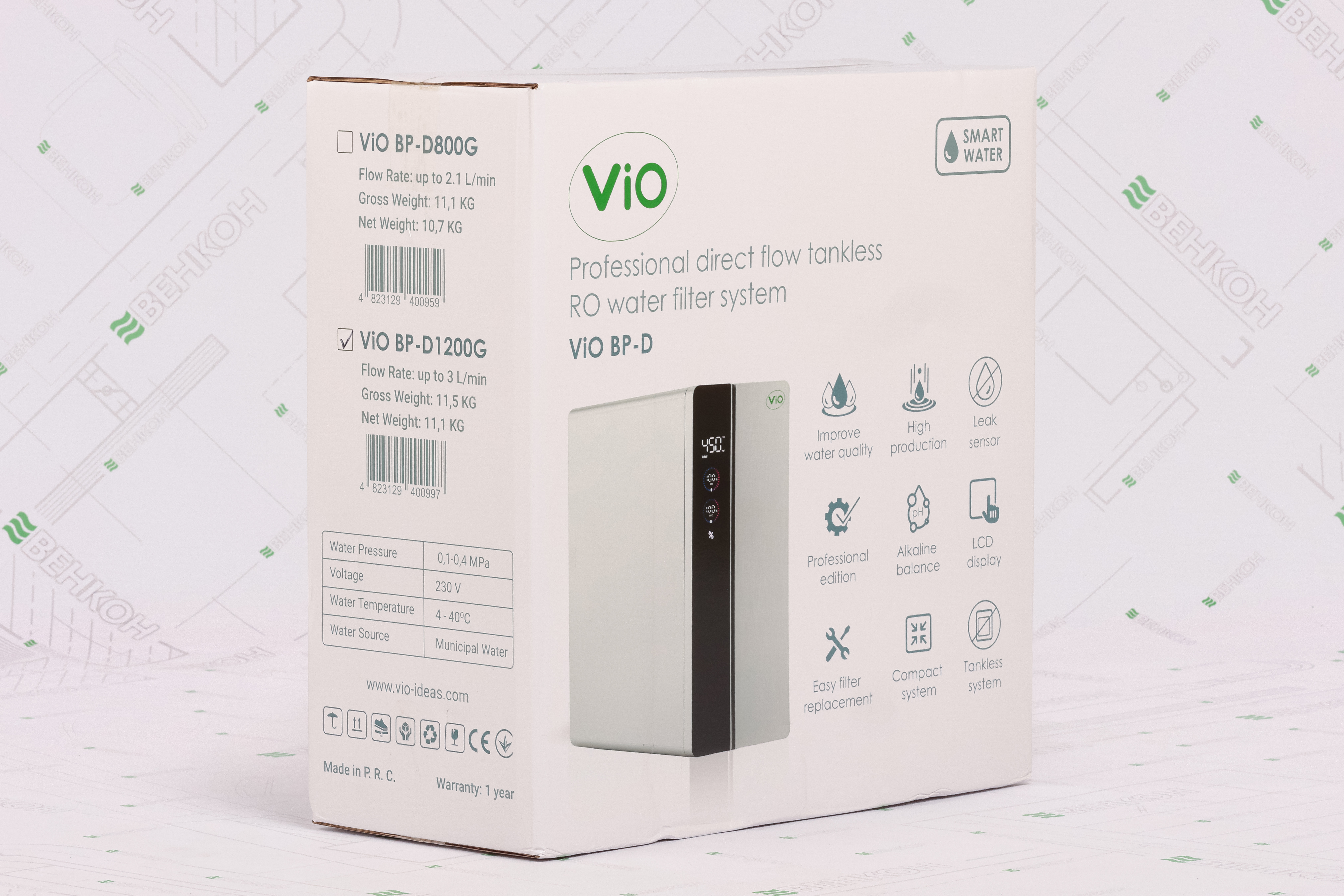 Фільтр для води ViO BP-D1200G зовнішній вигляд - фото 9