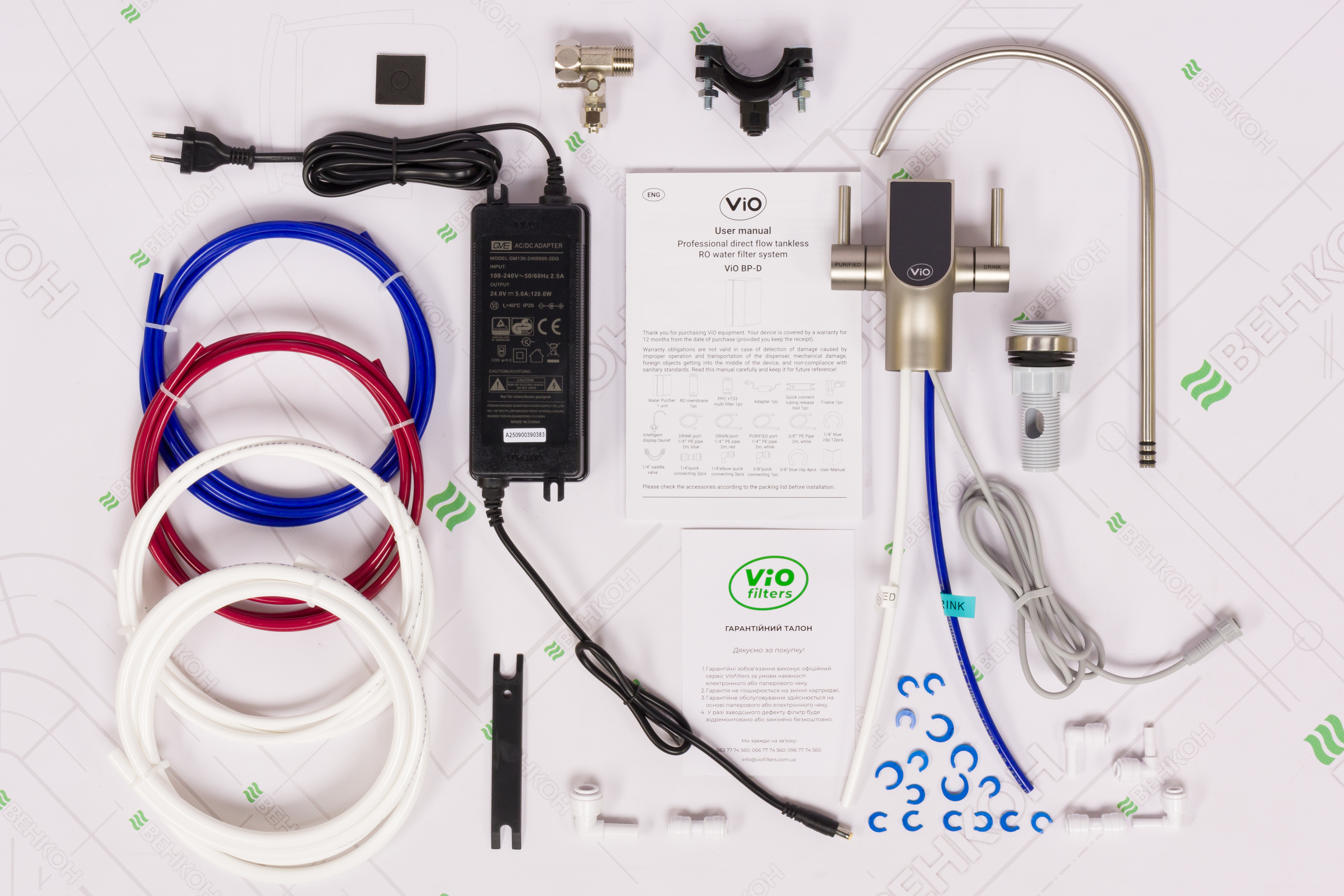 Фільтр для води ViO BP-D800G огляд - фото 8