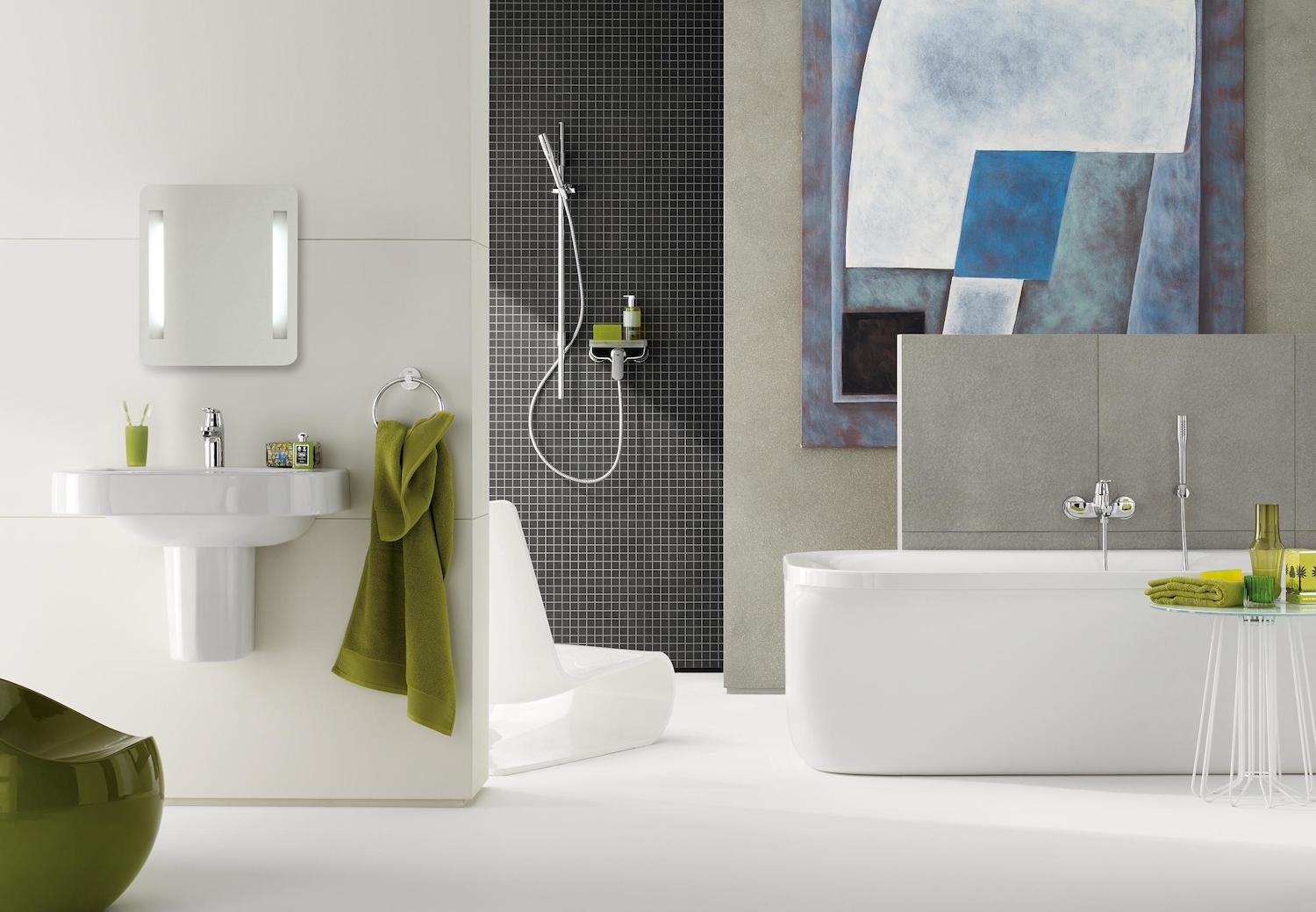 Змішувач для ванни Grohe Eurosmart Cosmopolitan 32832000 ціна 8619 грн - фотографія 2