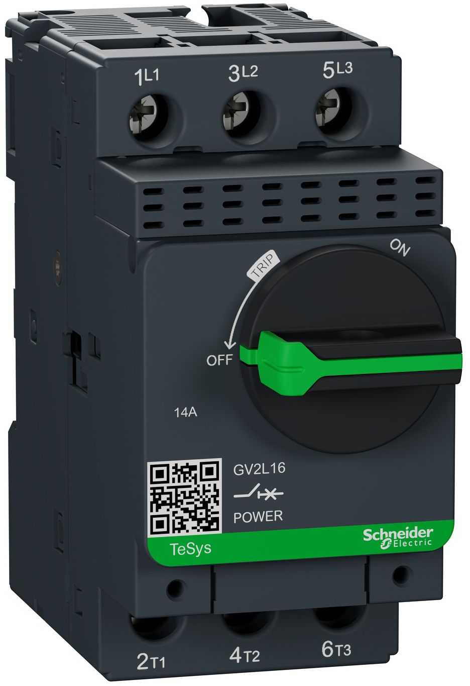 Автоматический выключатель защиты двигателя Schneider Electric TeSys GV2L 9-14A (GV2L16)