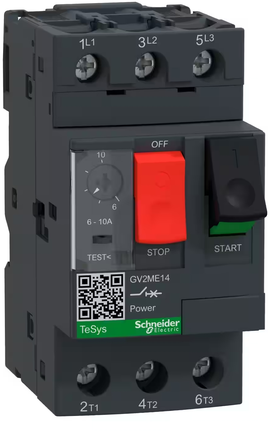 Автоматический выключатель защиты двигателя Schneider Electric TeSys GV2 6-10A (GV2ME14)