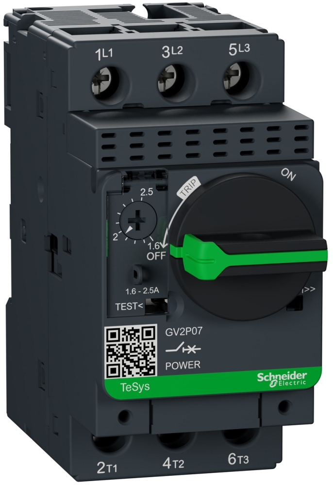 Schneider Electric TeSys GV2P 1.6-2.5A (GV2P07)
