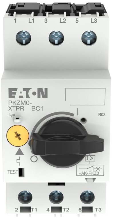 Автоматический выключатель защиты двигателя Eaton PKZM0-2.5 (072736) цена 0 грн - фотография 2