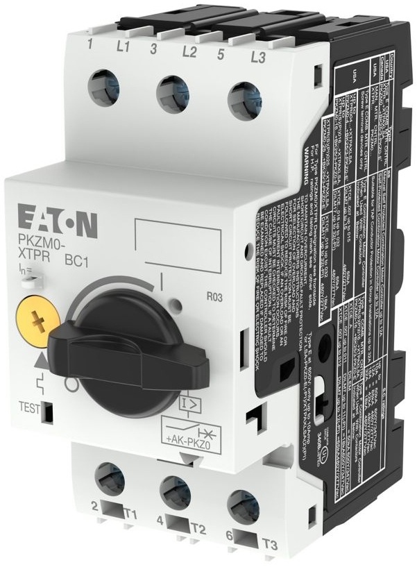 Автоматический выключатель защиты двигателя Eaton PKZM0-2.5 (072736)