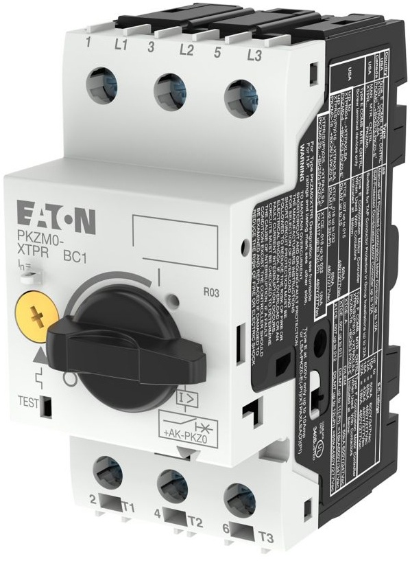 Автоматический выключатель защиты двигателя Eaton PKZM0-6.3 (072738)