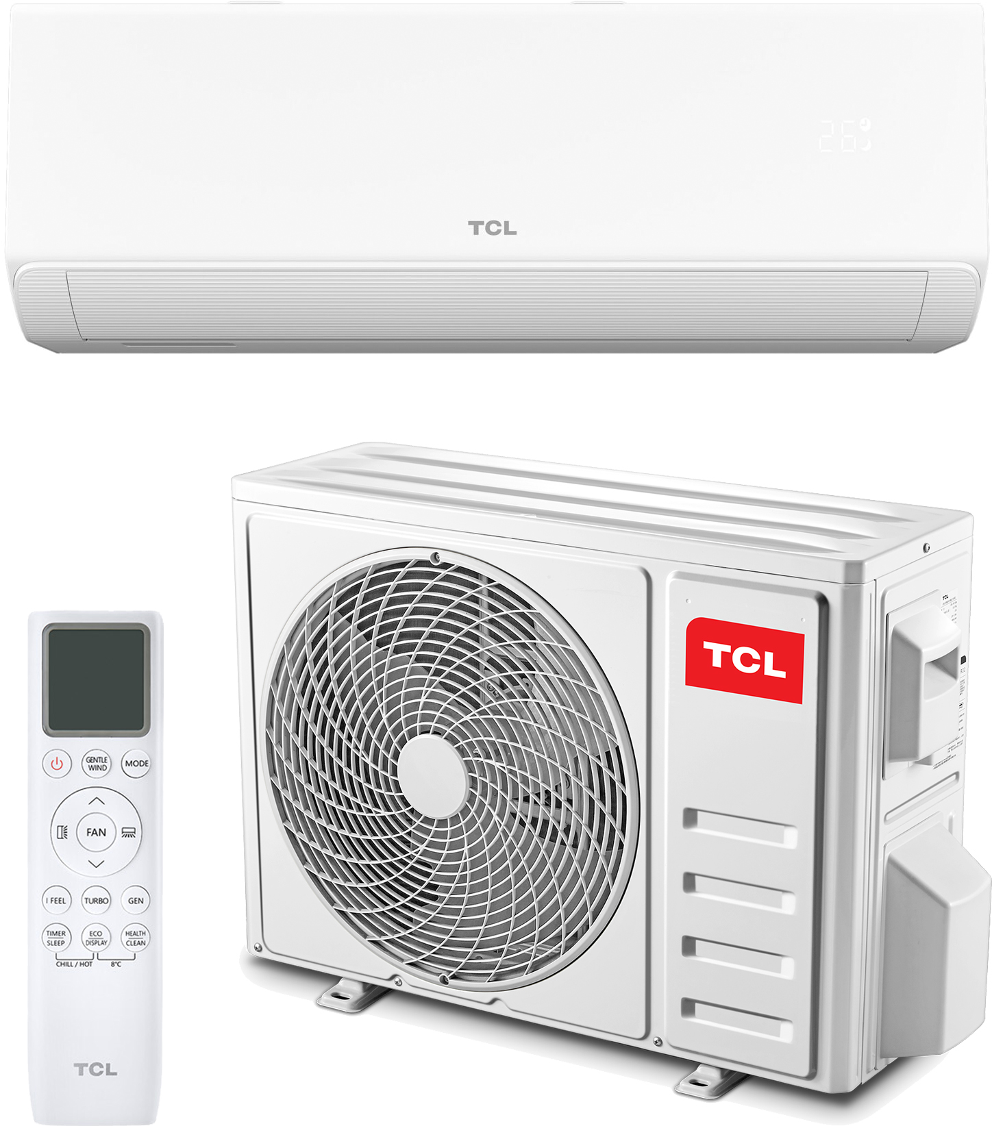 TCL BreezeIN 1.0 TAC-12CHSD/TPH21IF Inverter R32 WI-FI