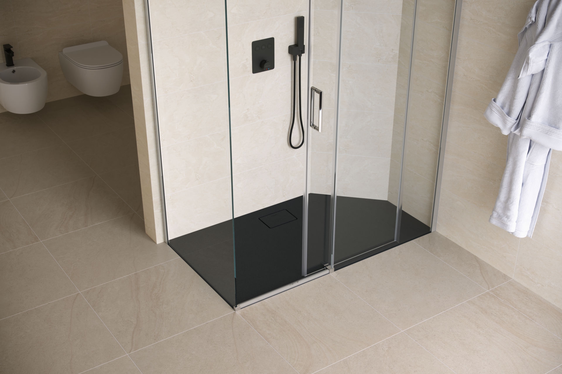 в продаже Поддон Excellent Lavano 1400x800 см черный (BREX.1103.140.080.BLN) - фото 3