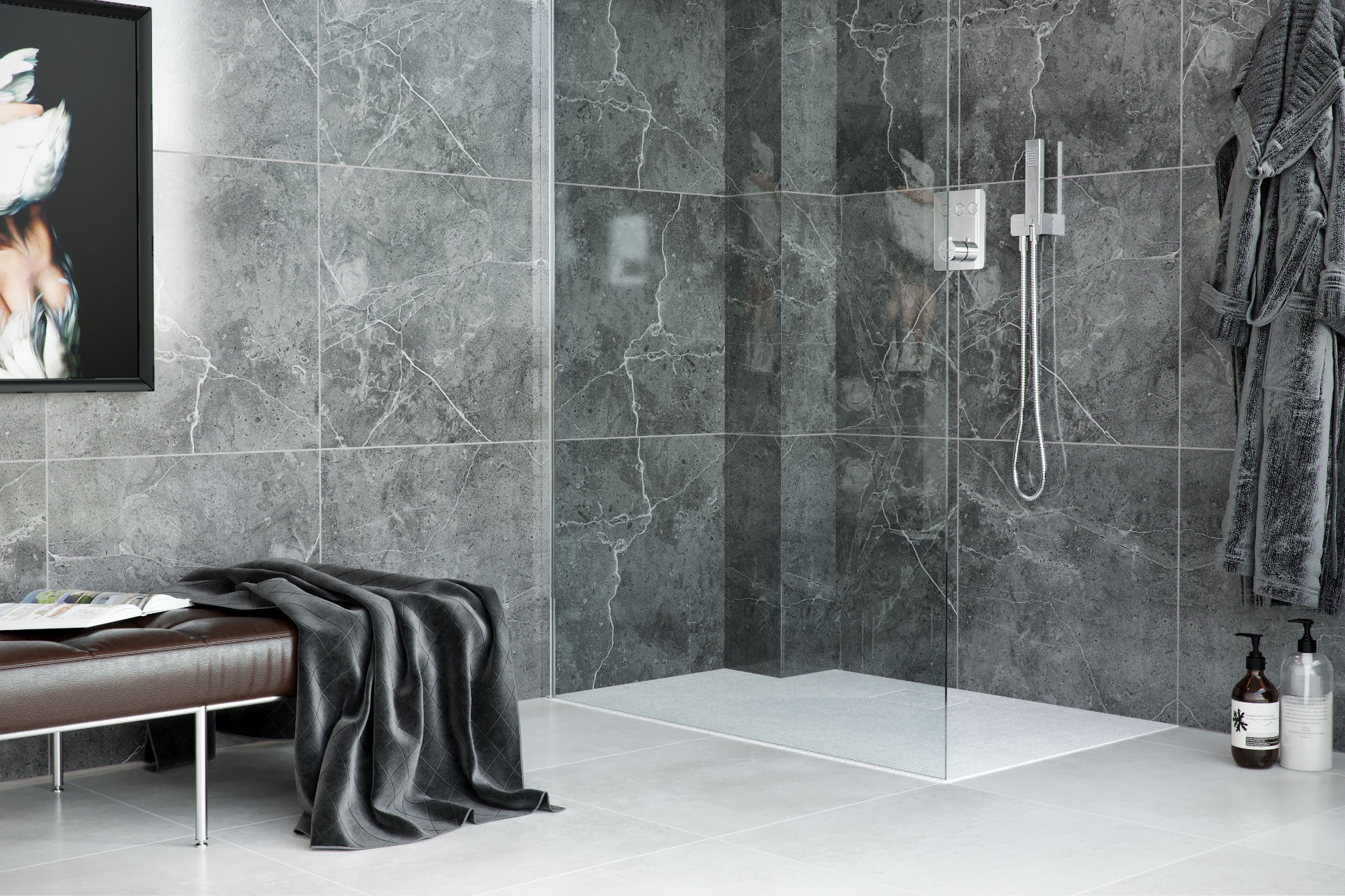 Поддон Excellent Lavano 1400x800 см белый (BREX.1103.140.080.WHN) цена 32118 грн - фотография 2