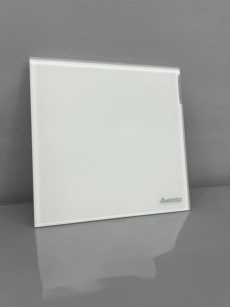 Крышка к вентилятору Awenta Trax PTG100 White Glass уценка цена 499 грн - фотография 2
