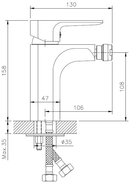 Koller Pool Trend (TR0300B) Габаритные размеры
