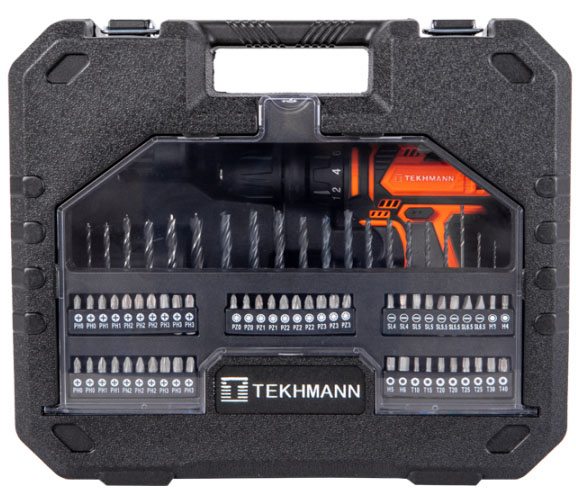 Шурупокрут Tekhmann TCD-12 S2 BS Kit (850977) огляд - фото 8