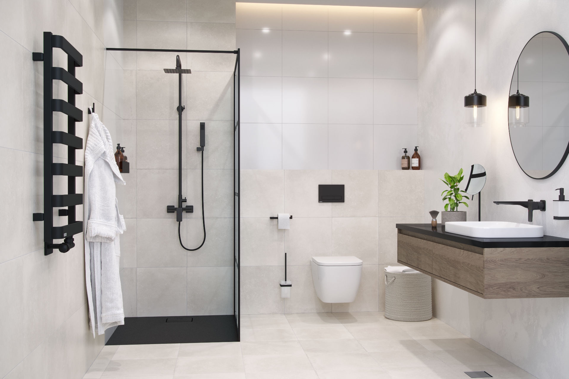 Піддон Excellent Lavano 1200x900 см чорний (BREX.1103.120.090.BLN) ціна 32224 грн - фотографія 2