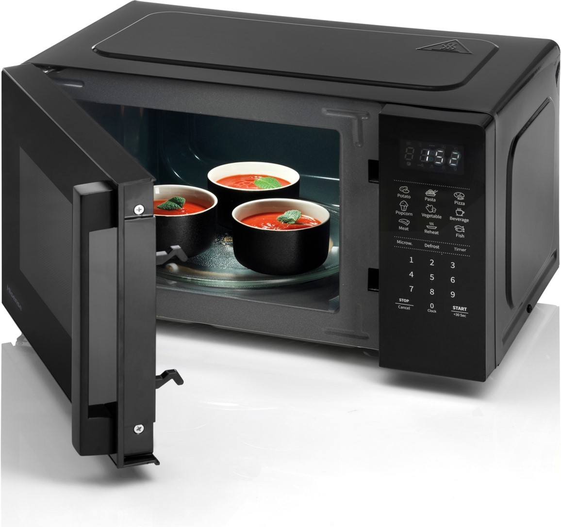Микроволновая печь Hisense H20MOBS4HI обзор - фото 8