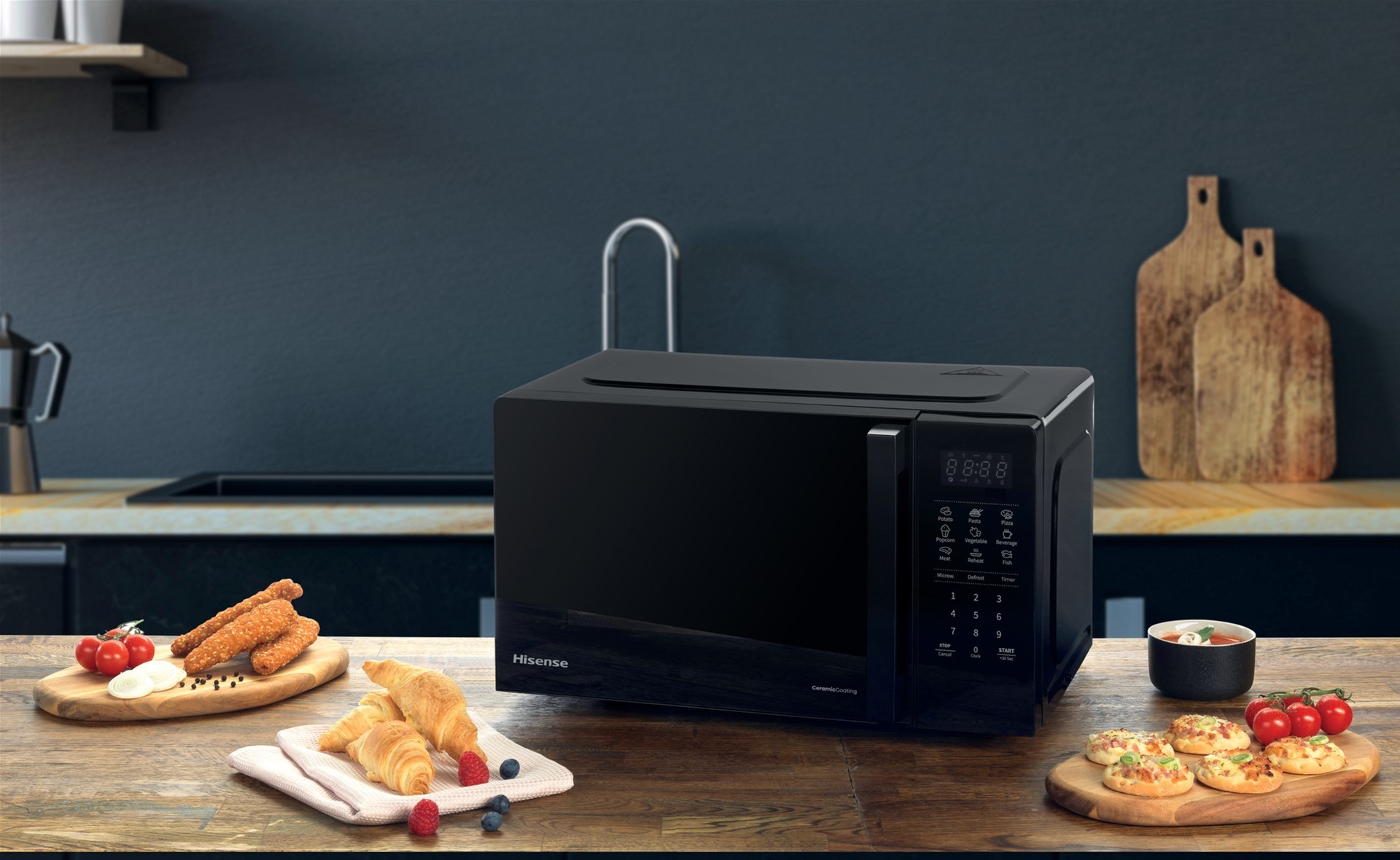 Микроволновая печь Hisense H20MOBS4HI внешний вид - фото 9
