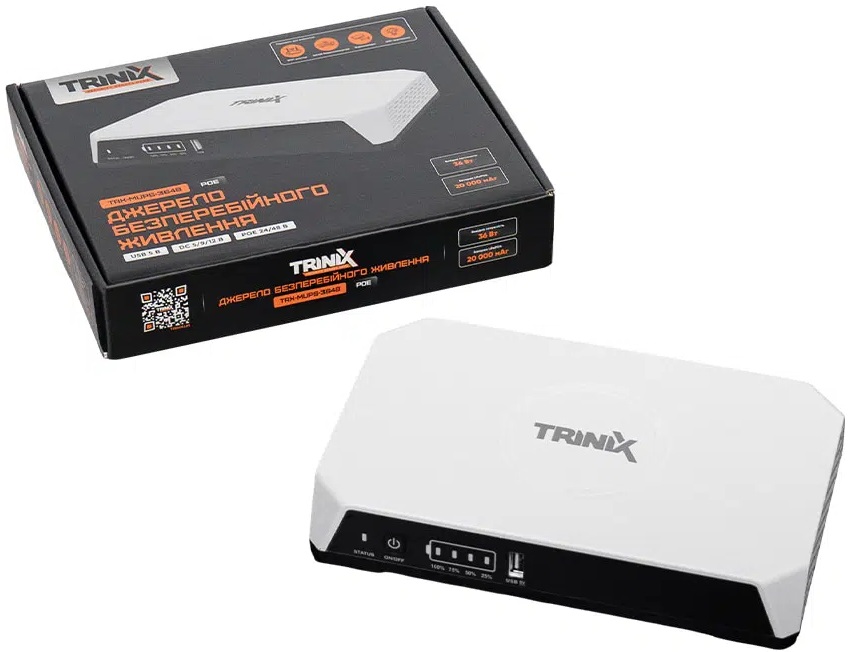 Джерело безперебійного живлення Trinix TRX-MUPS-3648PoE (42-00163) інструкція - зображення 6