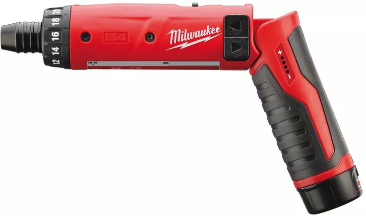 Аккумуляторная отвертка Milwaukee M4 D-202B (4933440475)