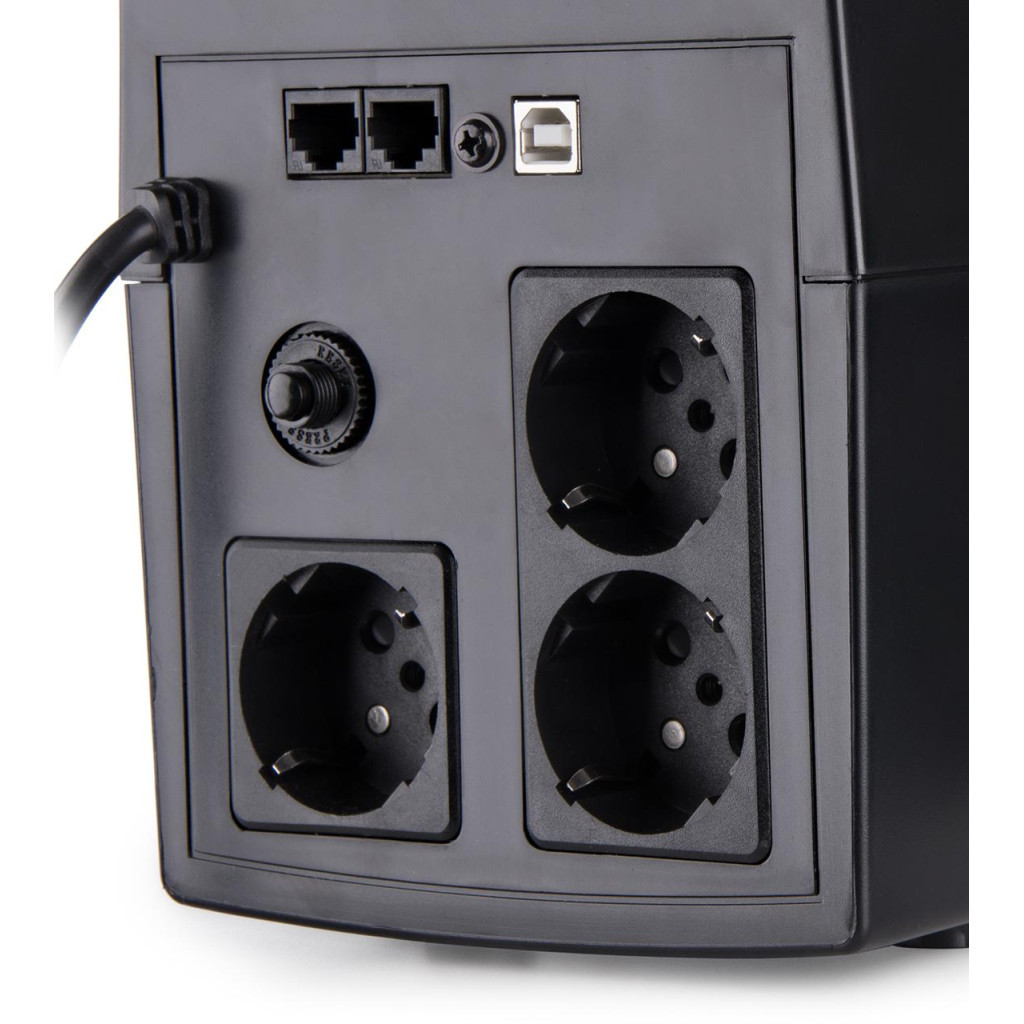 Джерело безперебійного живлення Vinga LCD 1200VA (VPC-1200PU) огляд - фото 8