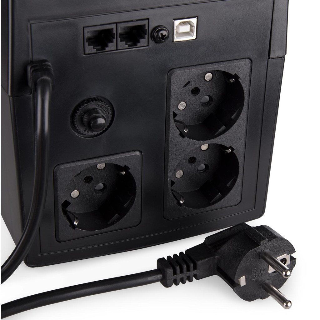 Vinga LCD 1200VA (VPC-1200PU) в магазині в Києві - фото 10