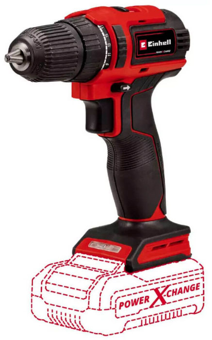 Дриль-шурупокрут Einhell TE-CD 18/40 Li BL Solo (4513997)