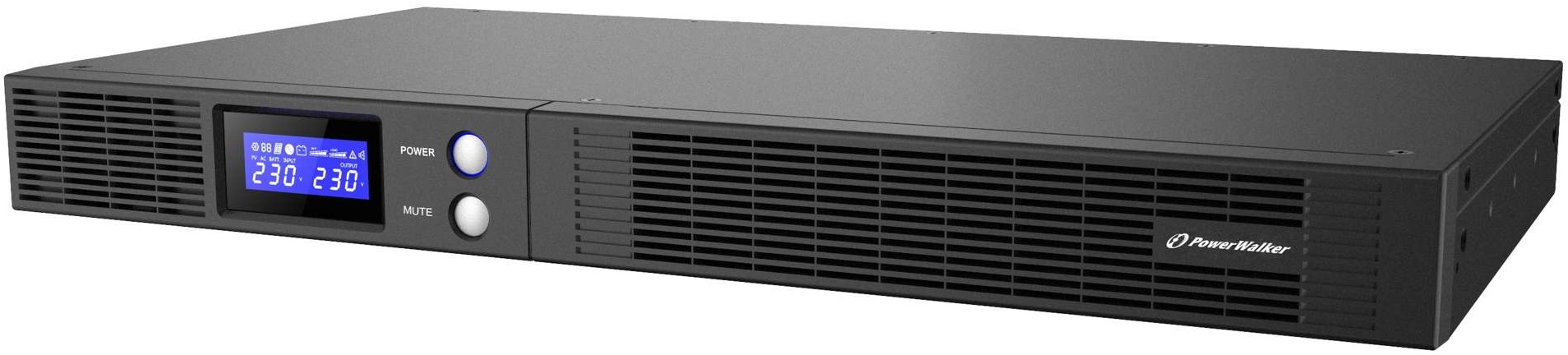 Характеристики источник бесперебойного питания PowerWalker VI 750 R1U (10121048)