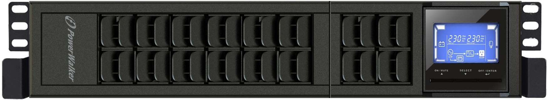 в продаже Источник бесперебойного питания PowerWalker VFI 3000 CRM LCD (10122002) - фото 3