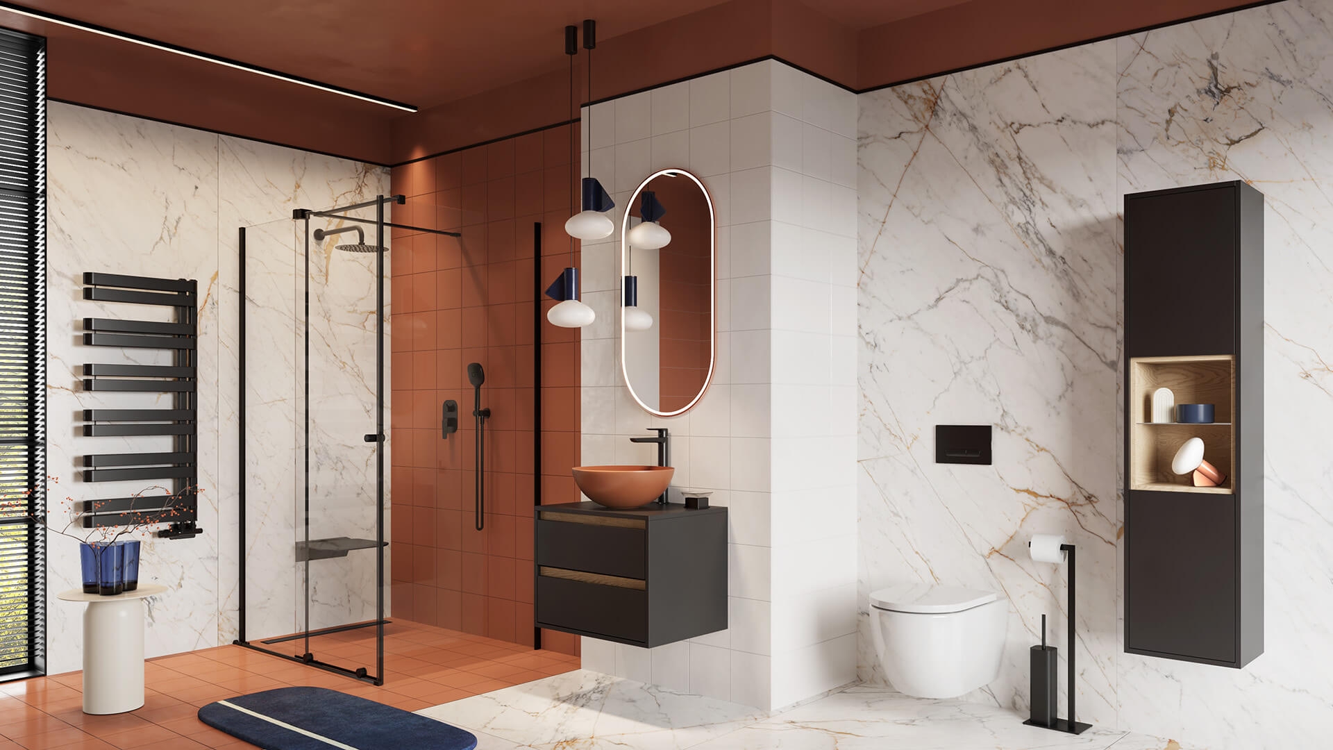 в продаже Трап для душа Excellent Stilio 90 см черный (INEX.1515.900.R.BL) - фото 3
