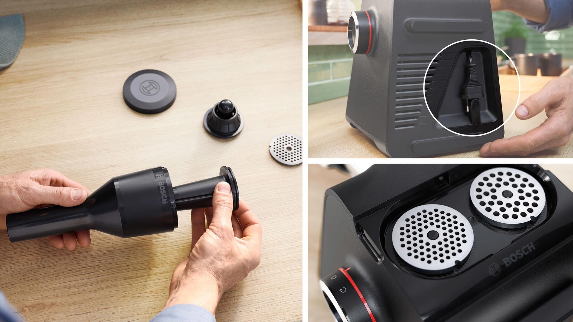 обзор товара Мясорубка Bosch MultiPower MFWS650B - фотография 12