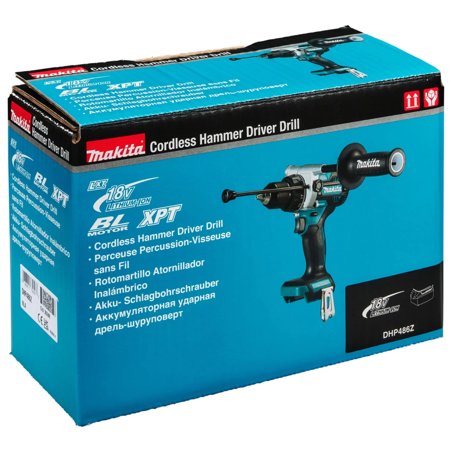Дрель-шуруповерт Makita DHP486Z внешний вид - фото 9