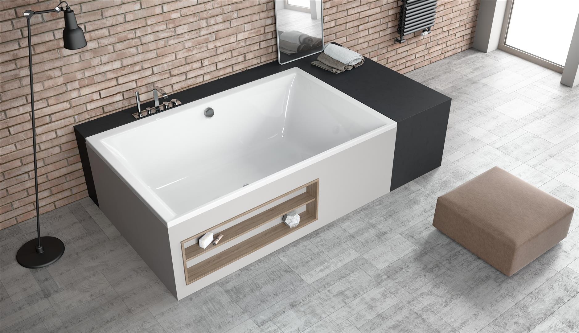Ванна Radaway Itea Lux 190x120 (WA1-29-190x120US) ціна 42592 грн - фотографія 2
