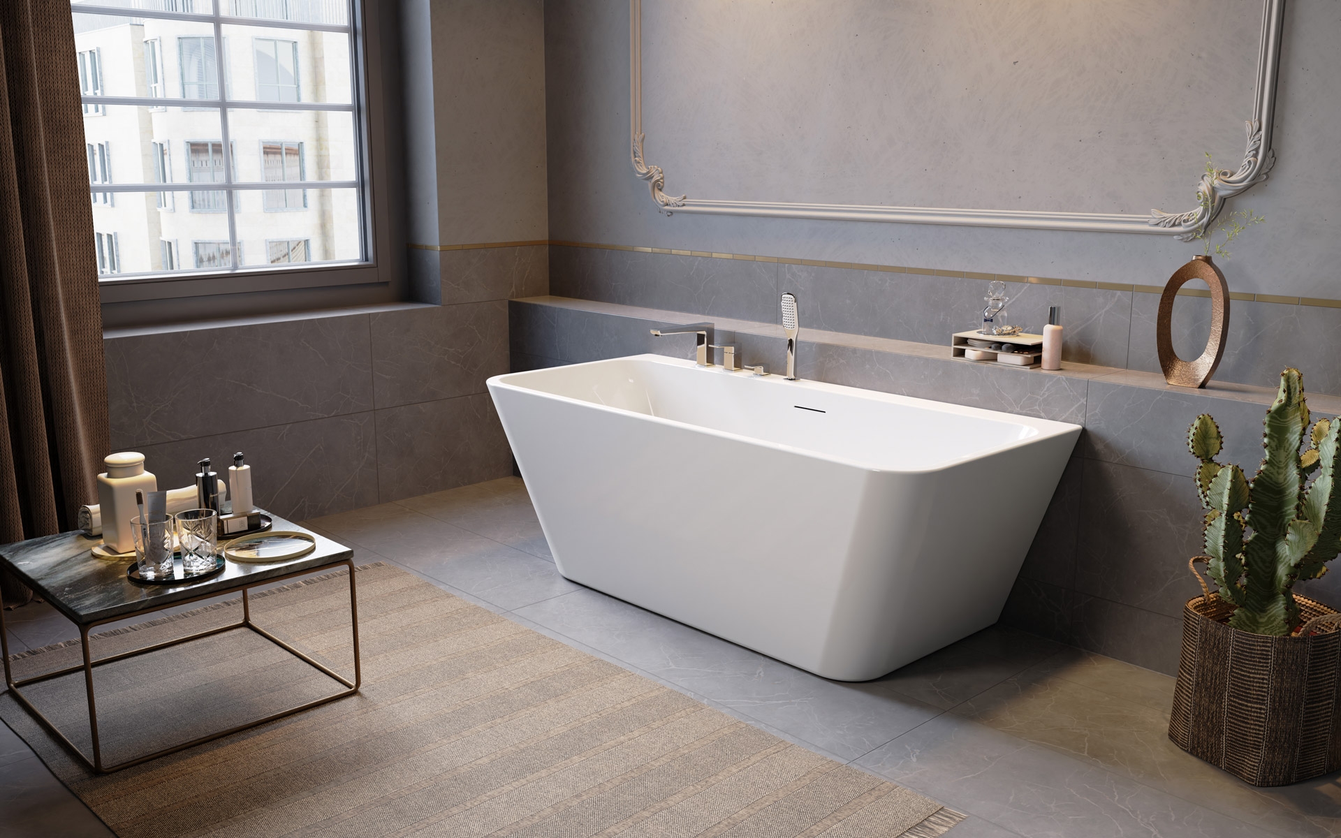 в продажу Ванна Radaway Gloria 170x75 (WA1-54-170x075U) - фото 3
