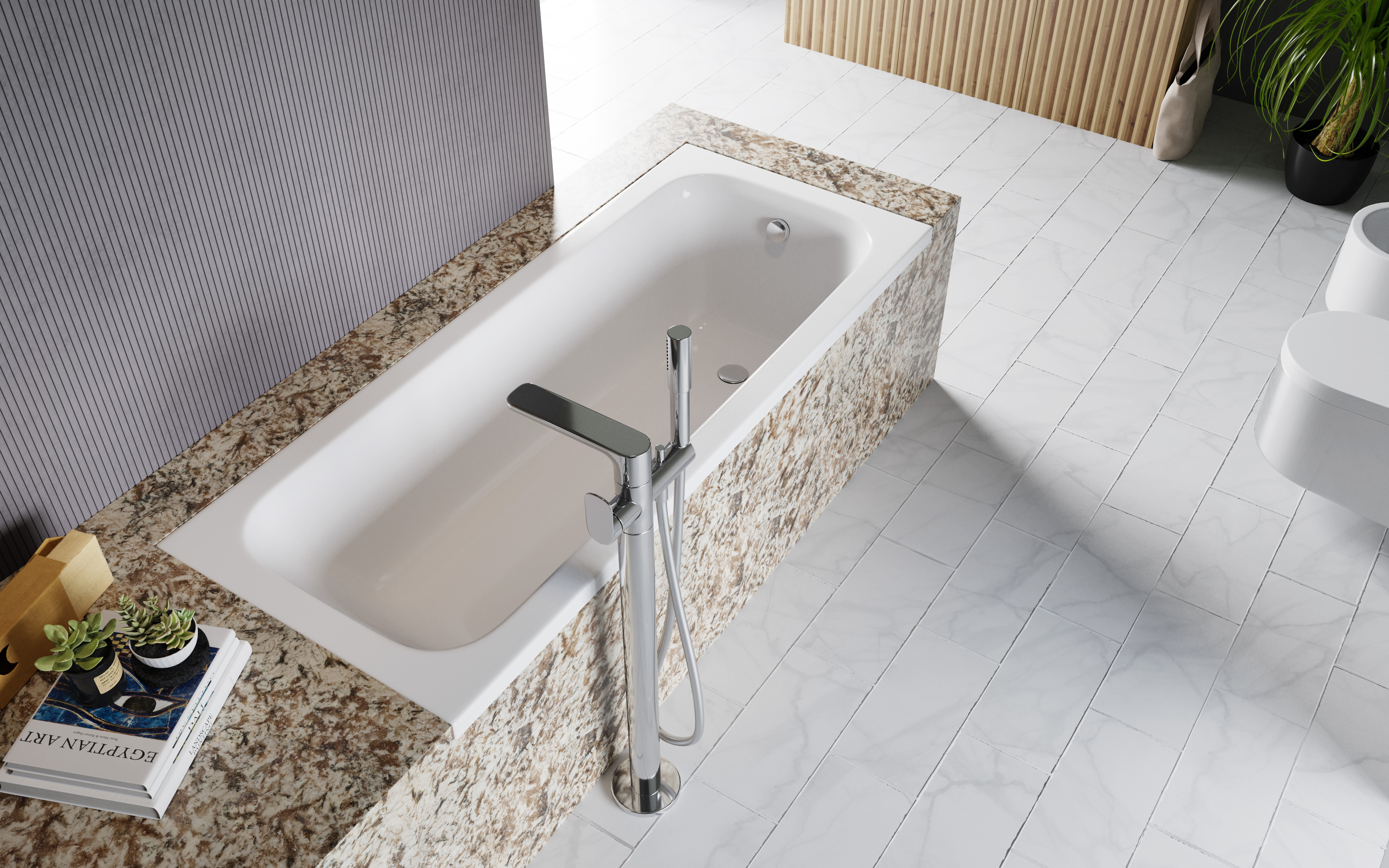 Ванна Radaway Mia 140x70 (WA1-50-140x070S) ціна 12100 грн - фотографія 2