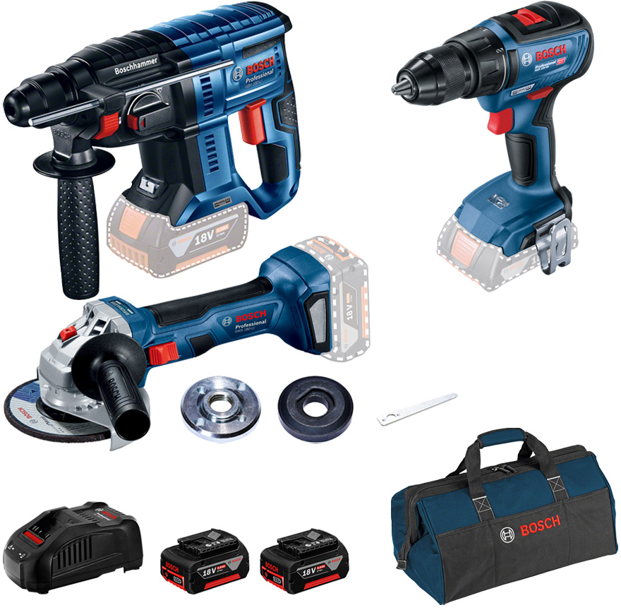 Набор инструментов Bosch GSR 18V-50 (0615990M32)