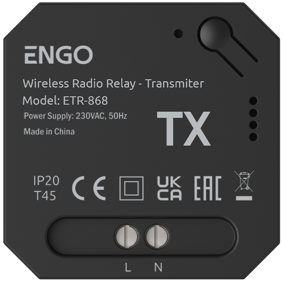 в продаже Дистанционный выключатель Engo Controls ETR-868 (932253966) - фото 3