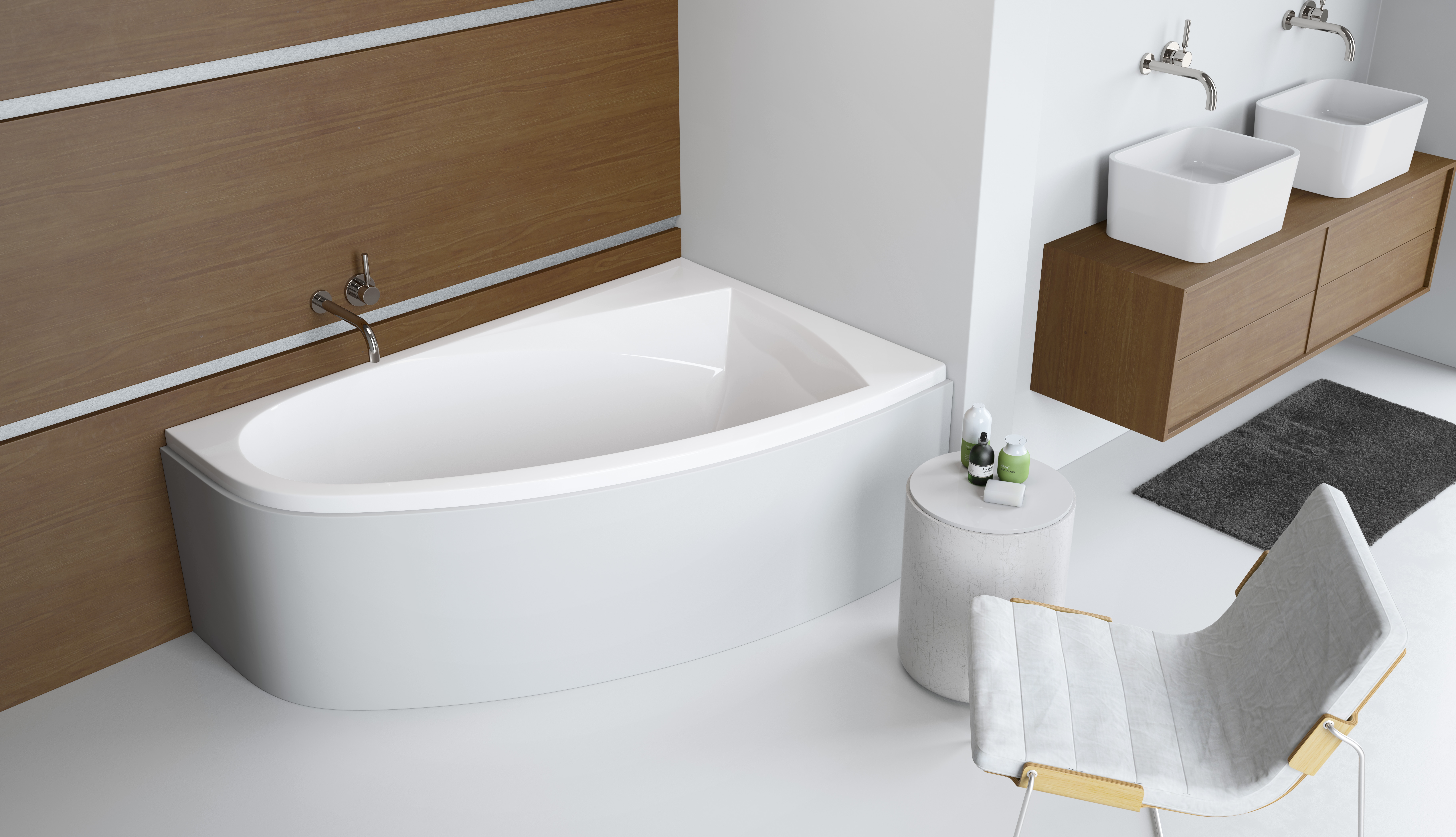 в продажу Ванна Radaway Rineia 150x95 (WA1-31-150x095PS) - фото 3