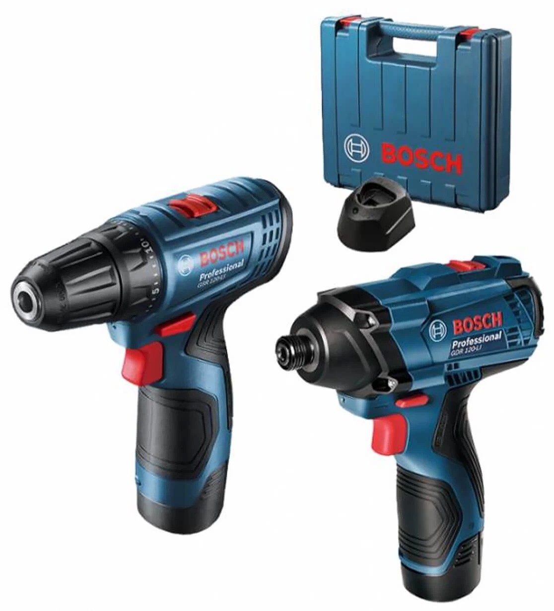 Bosch GDR 120-LI + 2xGBA 12V/2.0Ah (06019G8023)