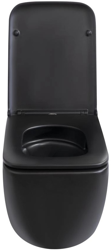 в продаже Унитаз подвесной Q-Tap Gemini с сиденьем Soft-close (QT2533076EUQMB) - фото 3