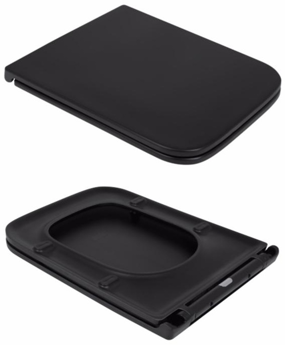 Унитаз подвесной Q-Tap Gemini с сиденьем Soft-close (QT2533076EUQMB) обзор - фото 8