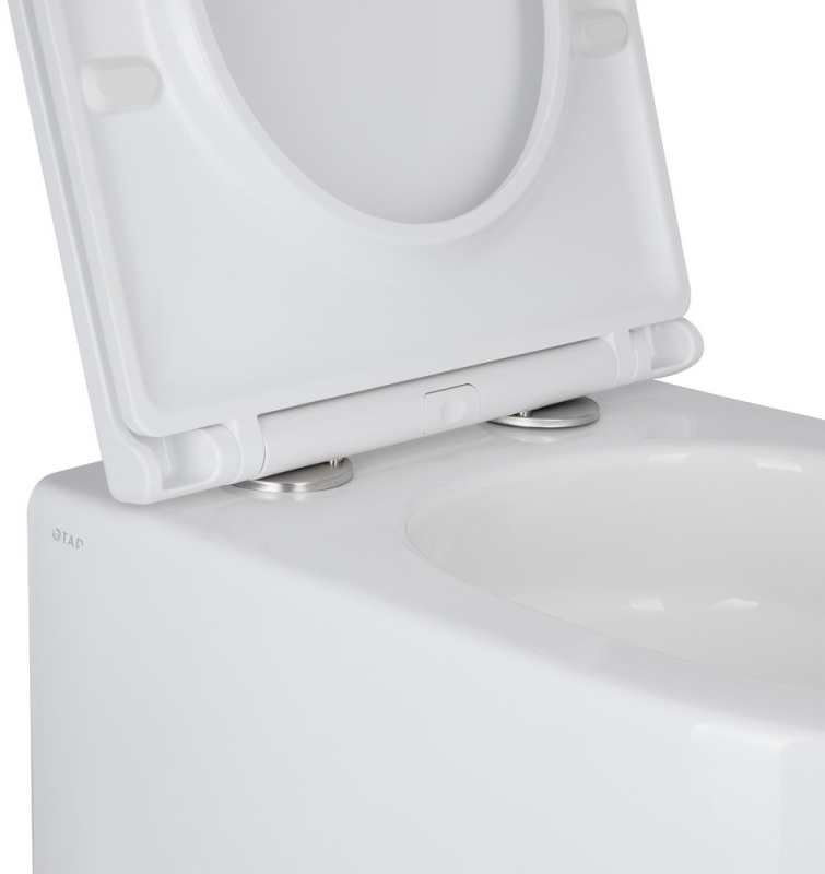 Унитаз подвесной Q-Tap Taurus с сиденьем Soft-close (QT2433084EUQW) отзывы - изображения 5