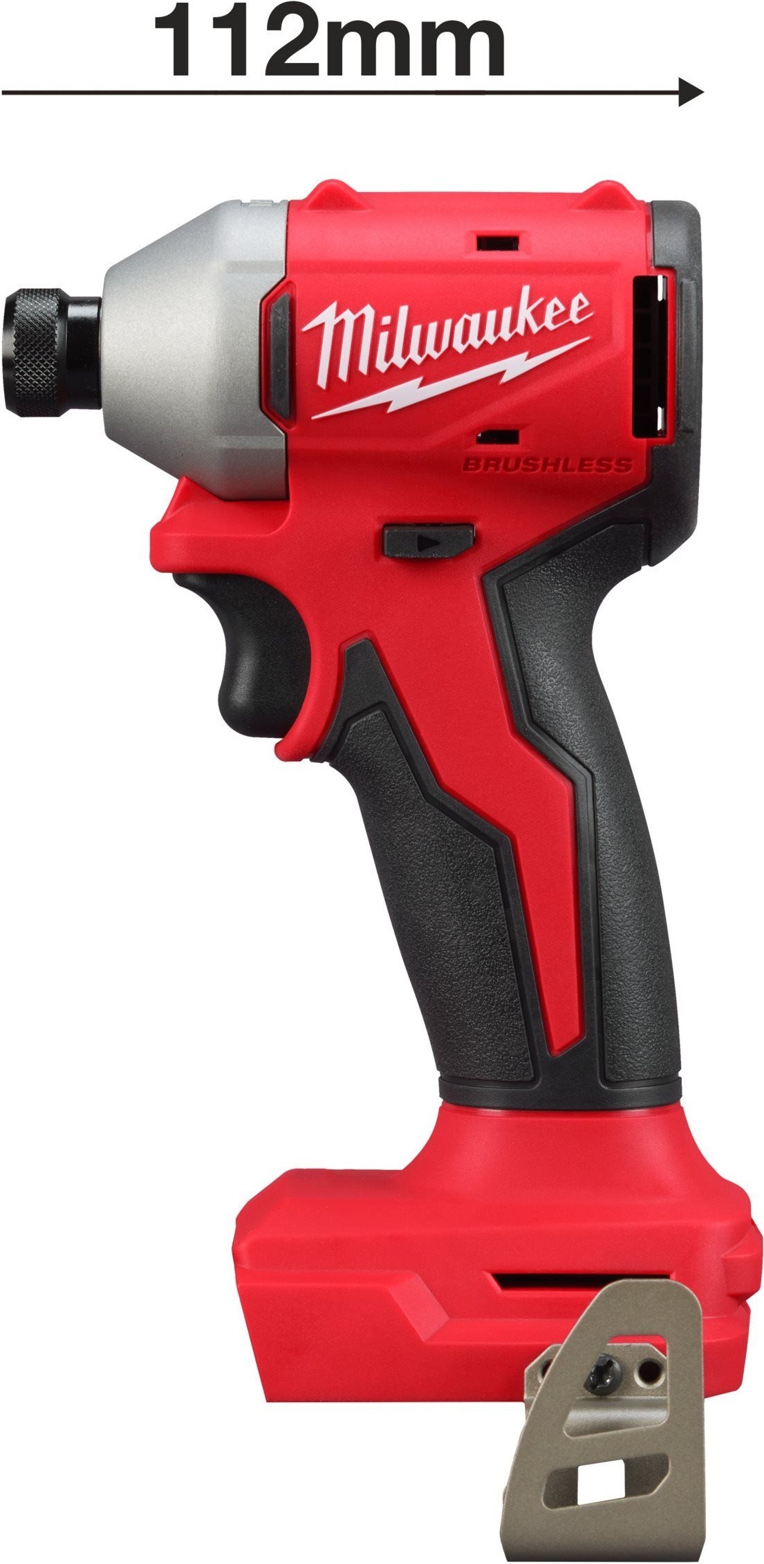 Milwaukee M18 BLIDRC-0 (4933492839) Габаритні розміри