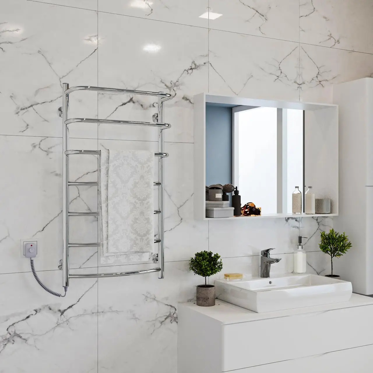 в продажу Рушникосушка Kosser Каскад Дуга 600x500/5 ER (ДКД01ER) - фото 3