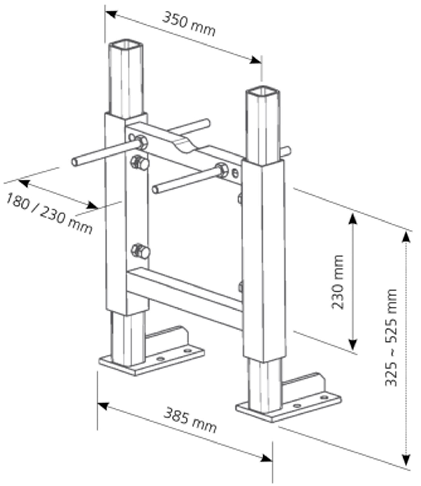 Siamp SCU 350 (000027667) Габаритные размеры