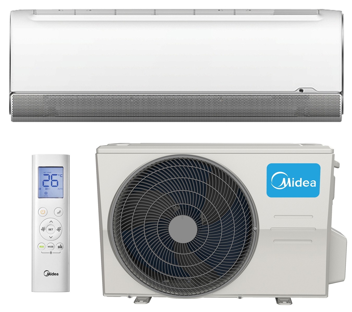 Midea BreezeleSS FA-09N8D6E-I/FA-09N8D6E-O